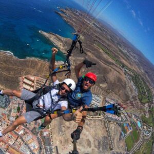 Vuelo en Parapente Biplaza en Tenerife Sur