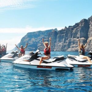 Water Sports "Special Pack Safari": Jet Ski Safari Guiado + Parascending